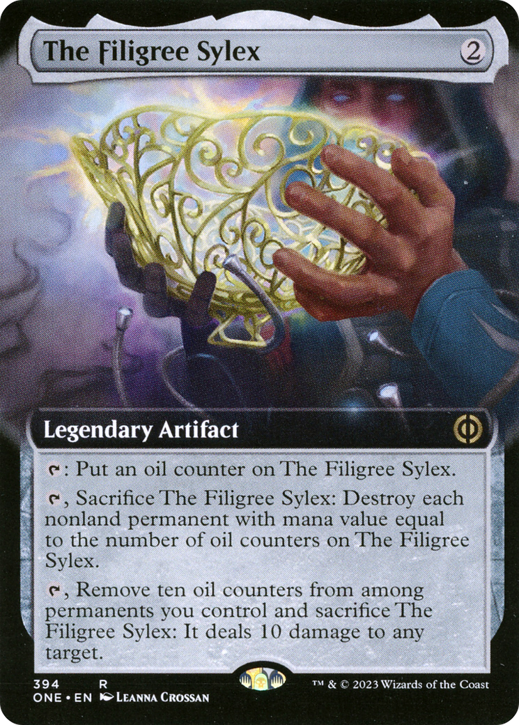 The Filigree Sylex (Extended Art) (ONE-394) - Phyrexia: All Will Be One: (Extended Art)