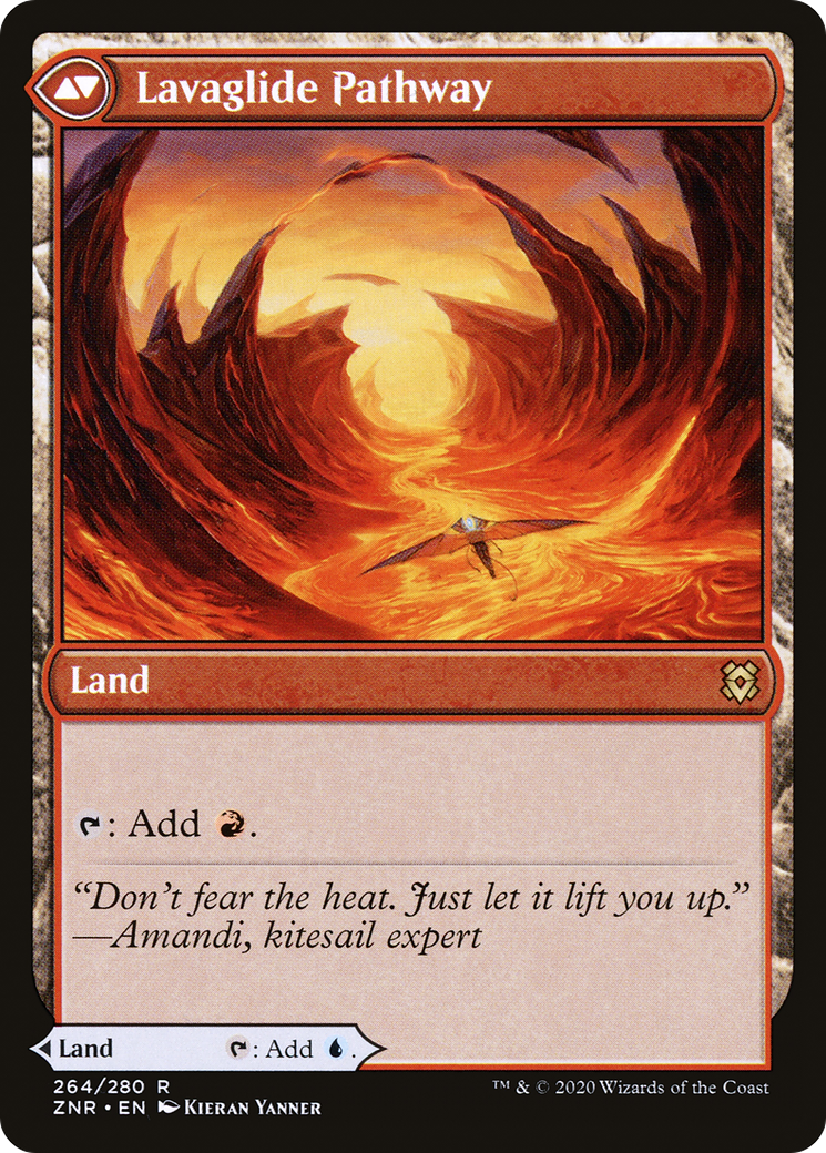 Sentier de la rivière et de la lave (ZNR-264) - Zendikar Rising