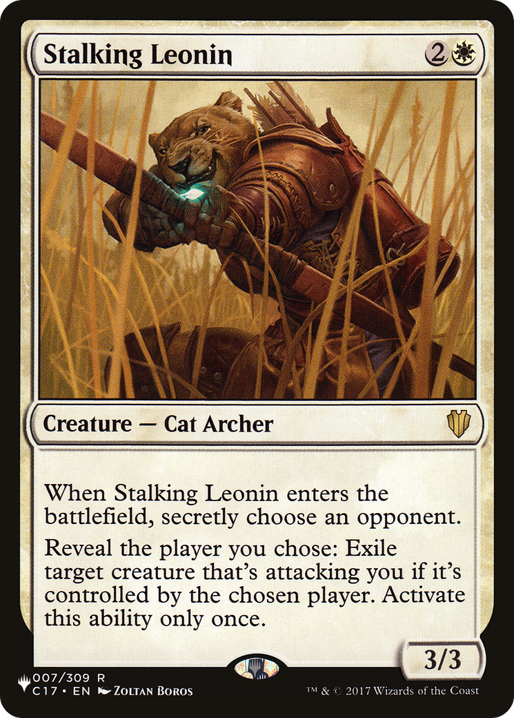 Stalking Leonin (LIST-C17-7) - The List
