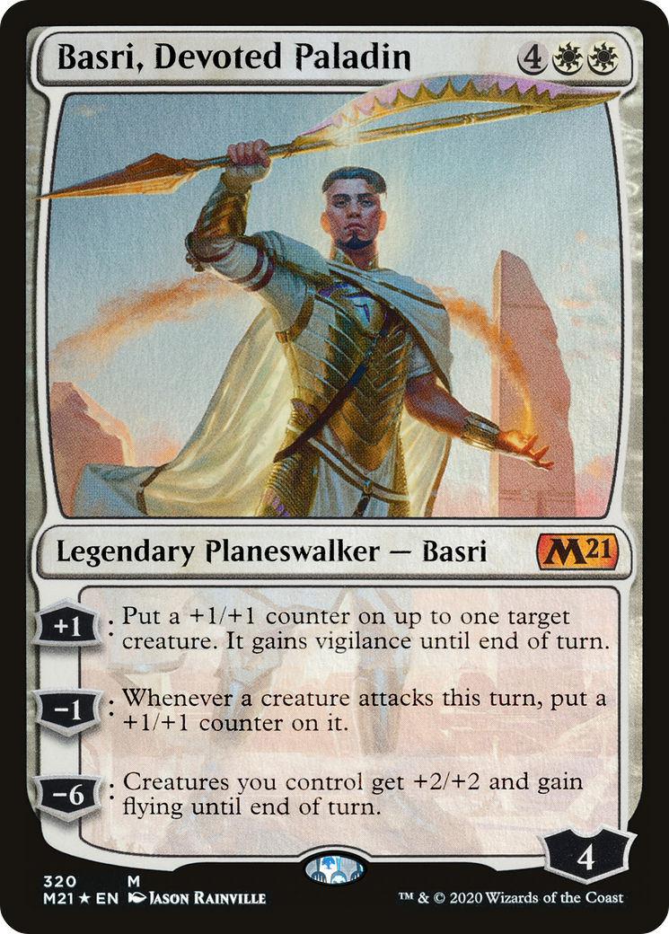 Basri, Paladin dévoué (M21-320) - Édition de base 2021