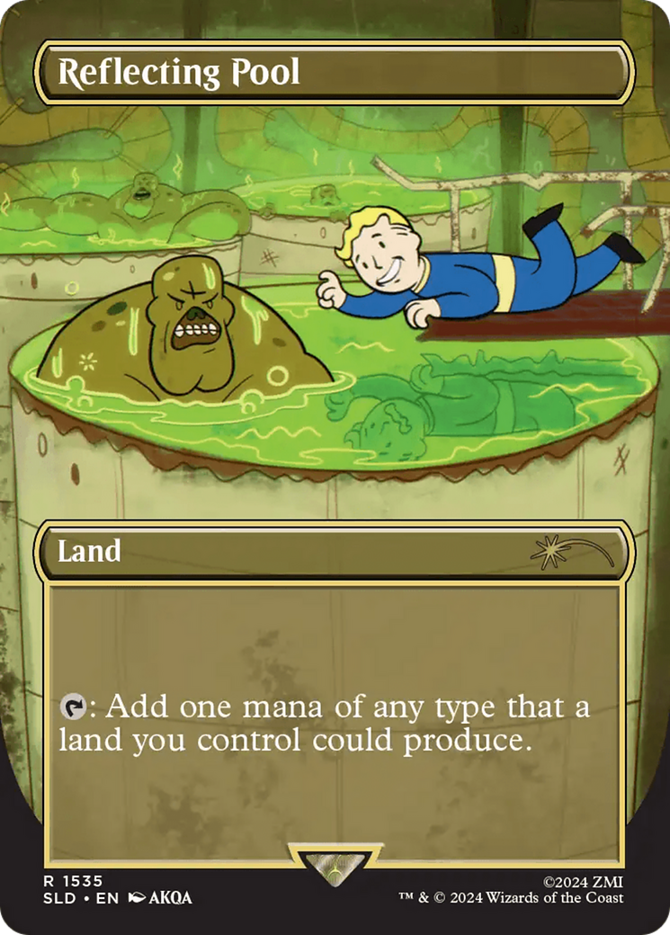 Reflecting Pool (SLD-1535) - Secret Lair Drop (Borderless)