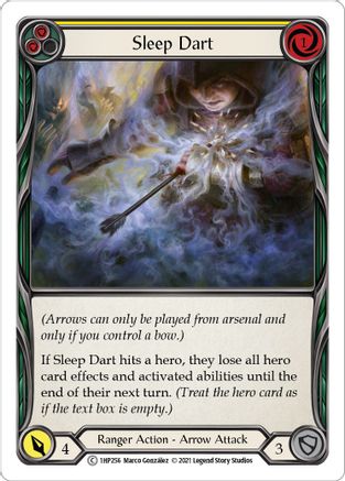 Fléchette de sommeil (jaune) (1HP256) - Pack historique Vol. 1