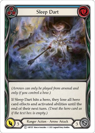 Fléchette de sommeil (bleue) (1HP257) - Pack historique Vol. 1