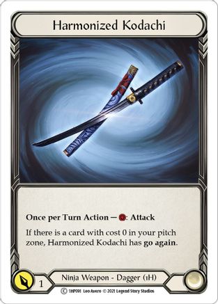 Kodachi harmonisé (1HP091) (1HP091) - Pack historique Vol.1