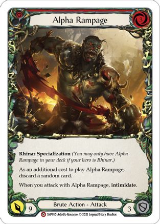 Alpha Rampage (1HP010) - History Pack Vol.1