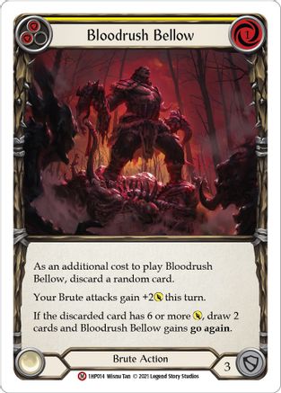 Bloodrush Bellow (1HP014) - Pack Historique Vol.1
