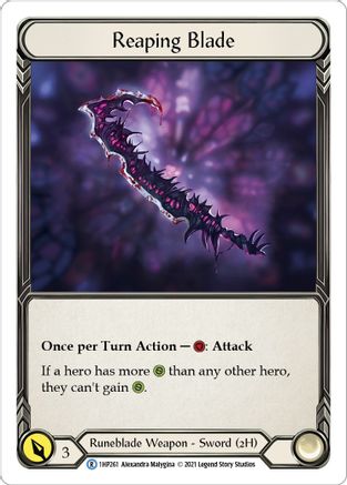 Lame de Moisson (1HP261) - Pack Historique Vol.1