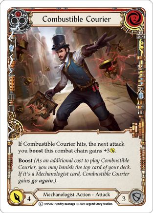 Courrier combustible (rouge) (1HP202) - Pack historique Vol. 1