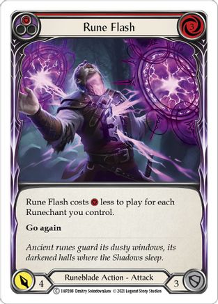 Rune Flash (Rouge) (1HP288) - Pack Historique Vol.1