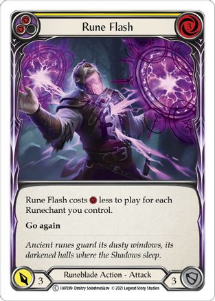 Rune Flash (Jaune) (1HP289) - Pack Historique Vol.1