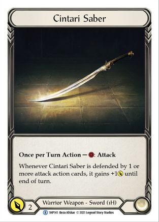 Sabre Cintari (1HP141) (1HP141) - Pack Historique Vol.1