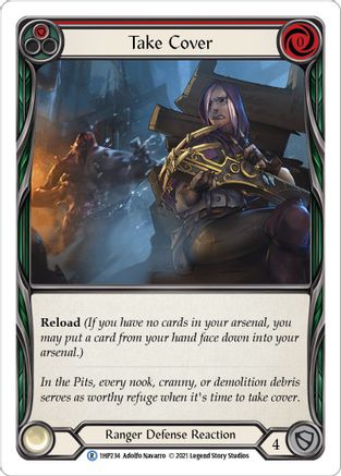 Take Cover (Red) (1HP234) - History Pack Vol.1