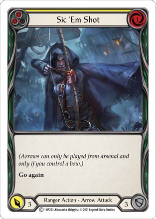 Sic 'Em Shot (Jaune) (1HP253) - Pack Historique Vol.1