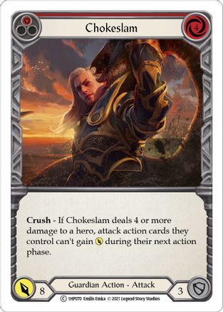 Chokeslam (Rouge) (1HP070) - Pack Historique Vol.1
