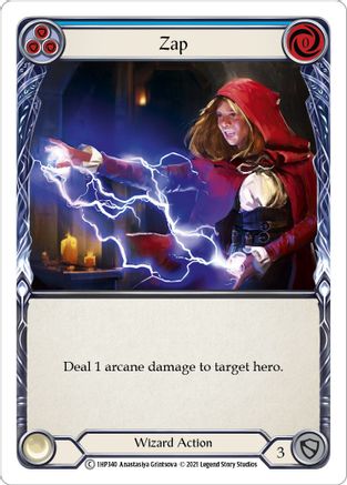 Zap (Bleu) (1HP340) - Pack Histoire Vol.1