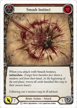 Smash Instinct (Rouge) (1HP034) - Pack Historique Vol.1