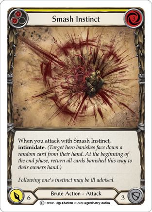 Smash Instinct (Jaune) (1HP035) - Pack Historique Vol.1