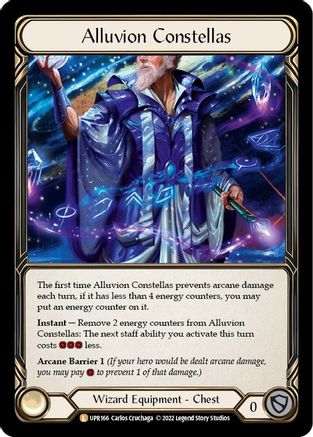 Alluvion Constellas (UPR166) - Feuille froide de soulèvement