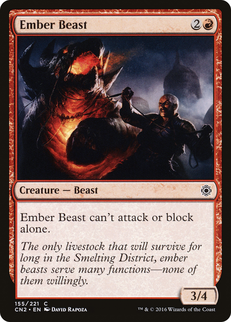 Ember Beast (CN2-155) - Conspiration : Prenez la Couronne