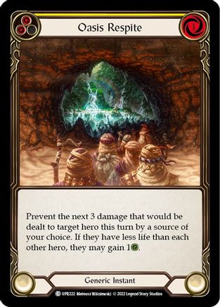 Oasis Respite (Jaune) (UPR222) - Soulèvement