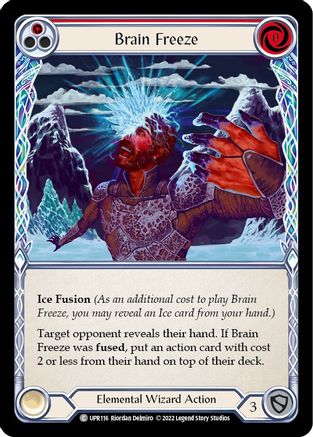 Brain Freeze (Red) (UPR116) - Uprising Rainbow Foil