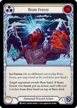Gel du cerveau (jaune) (UPR117) - Uprising Rainbow Foil
