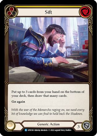 Sift (jaune) (UPR198) - Soulèvement