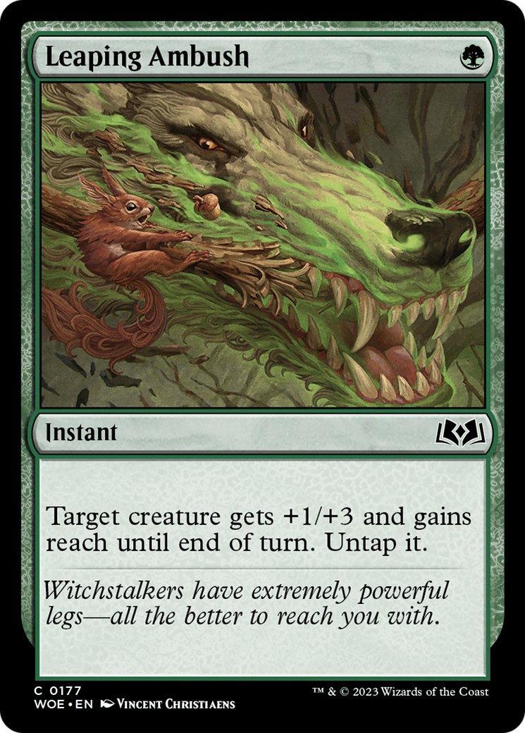 Embuscade bondissante (WOE-177) - Wilds of Eldraine Foil