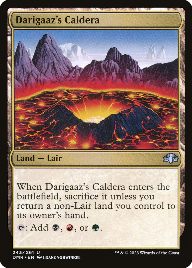 Darigaaz's Caldera (DMR-243) - Dominaria Remastered