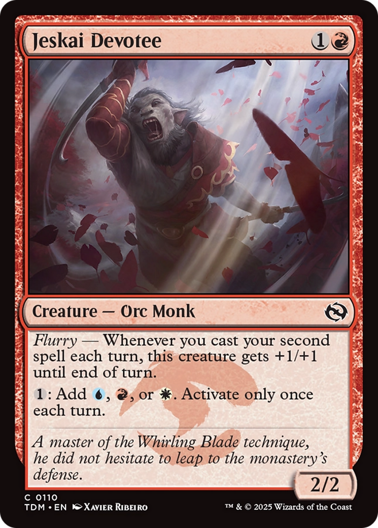 Dévot Jeskaï (TDM-110) - Tarkir : Dragonstorm