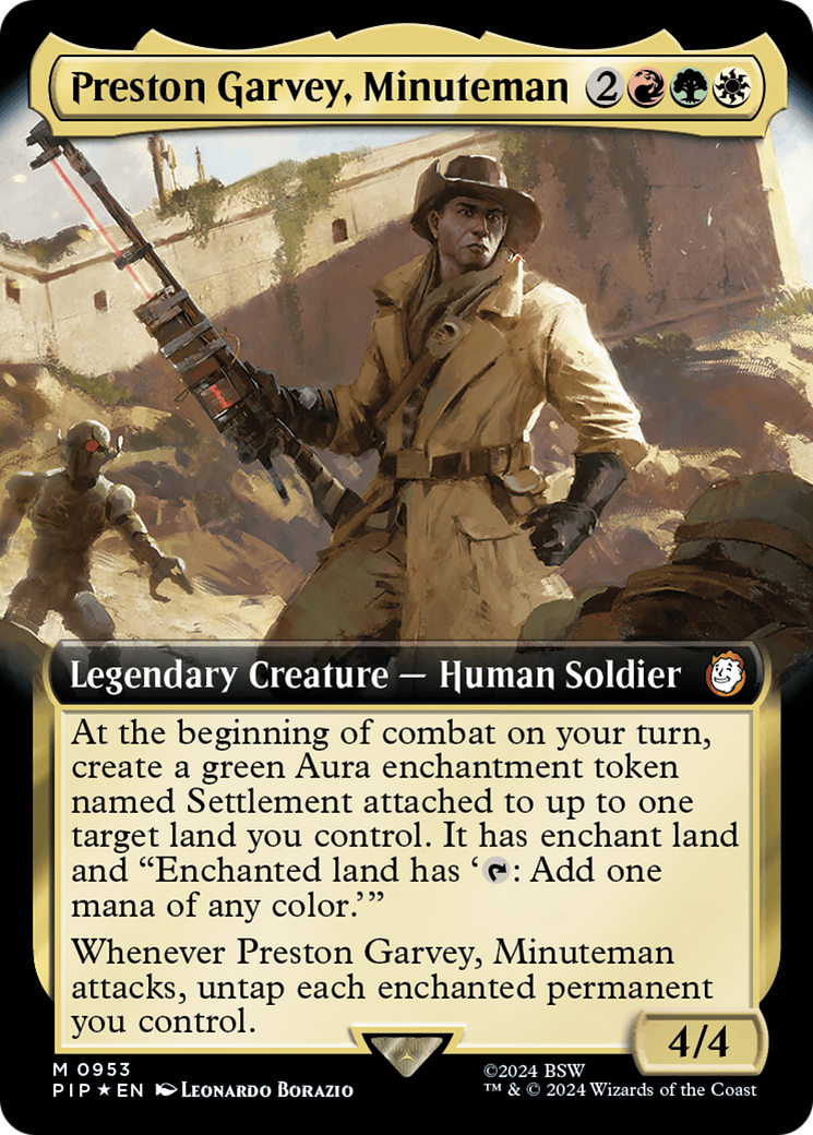 Preston Garvey, Minuteman (PIP-953) - Fallout : (Extended Art) Foil