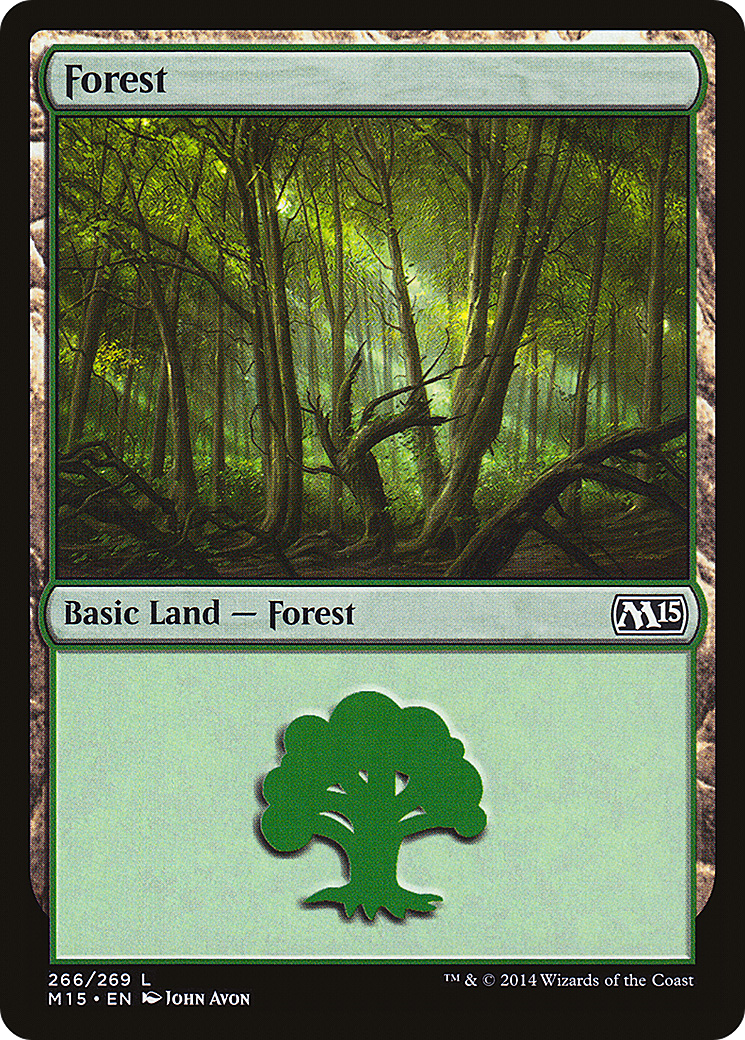 Forest (266) (M15-266) - Magic 2015
