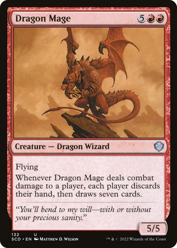 Mage Dragon (SCD-132) - Decks de commandant de départ