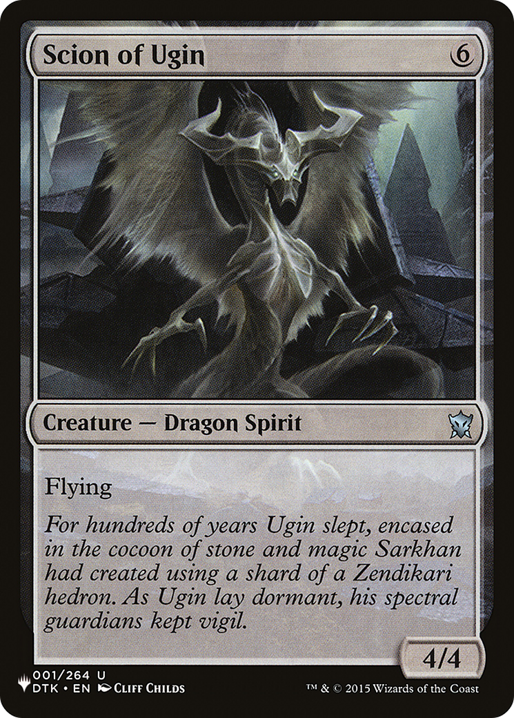 Scion of Ugin (LIST-DTK-1) - The List