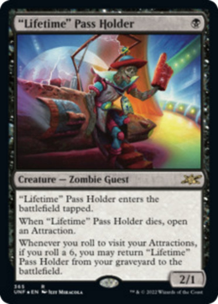 "Lifetime" Pass Holder