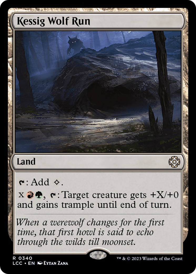 Kessig Wolf Run (LCC-340) - Les Cavernes Perdues d'Ixalan Commandant