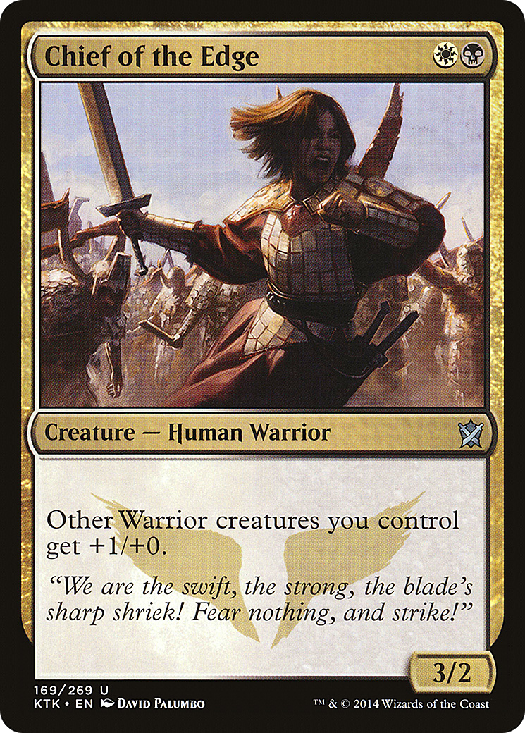 Chief of the Edge (KTK-169) - Khans of Tarkir