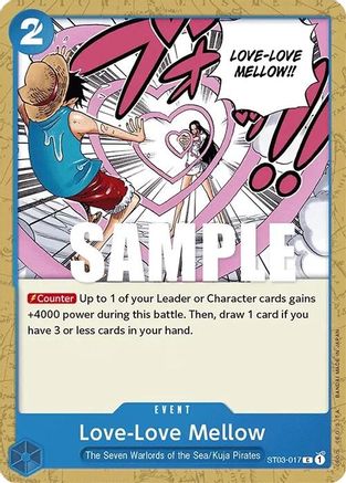 Love-Love Mellow (ST03-017) - Starter Deck 3: The Seven Warlords of The Sea