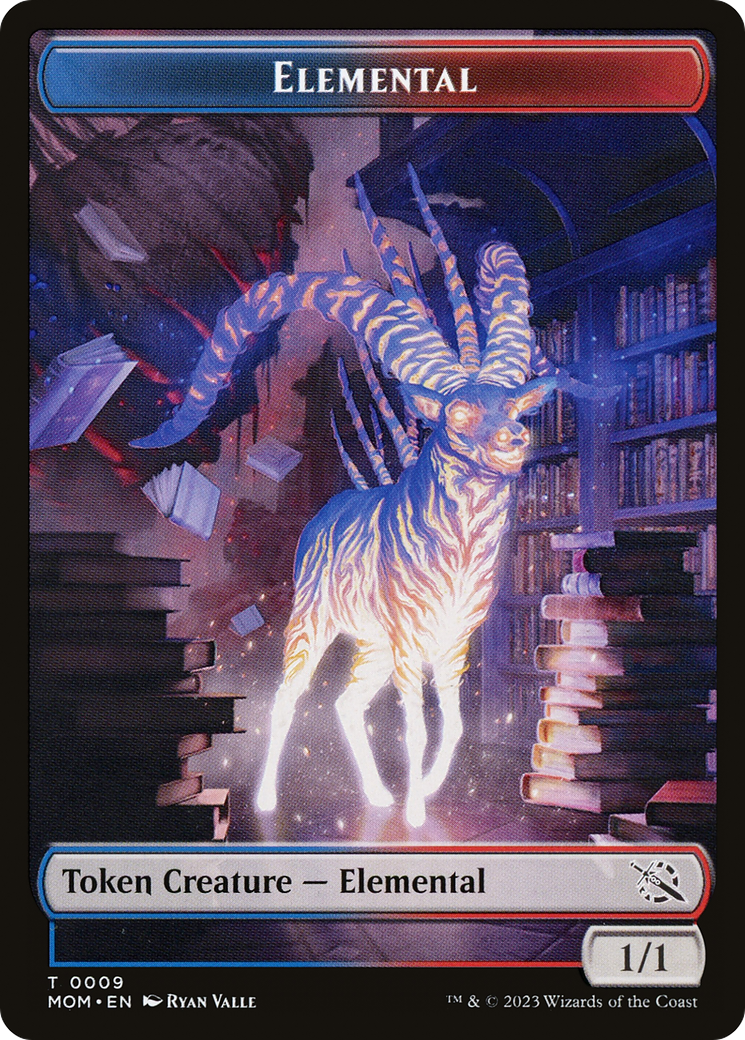 Elemental (TMOM-009) - March of the Machine Tokens Foil