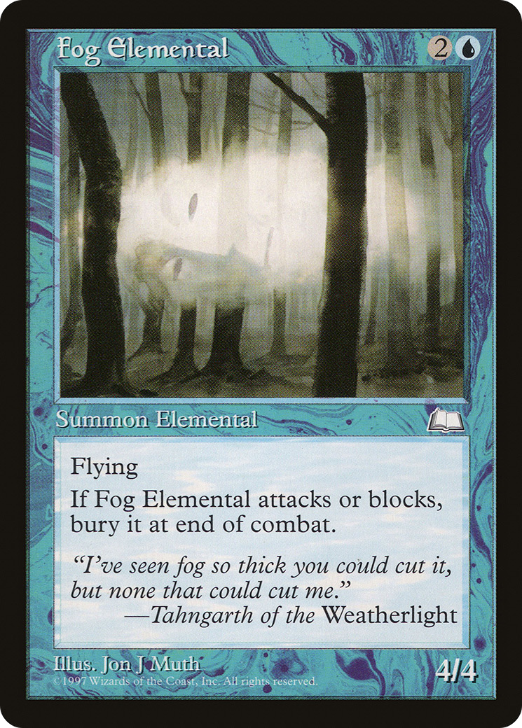Élémentaire de brouillard (WTH-040) - Weatherlight