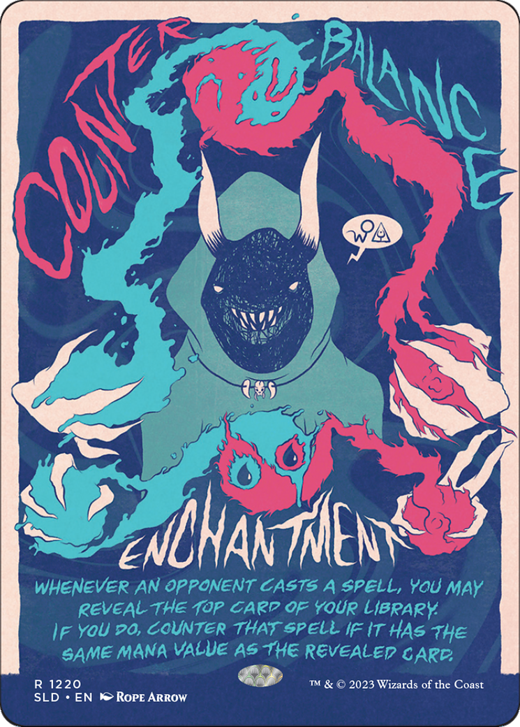 Contrepoids (SLD-1220) - Goutte de Secret Lair (sans bordure)