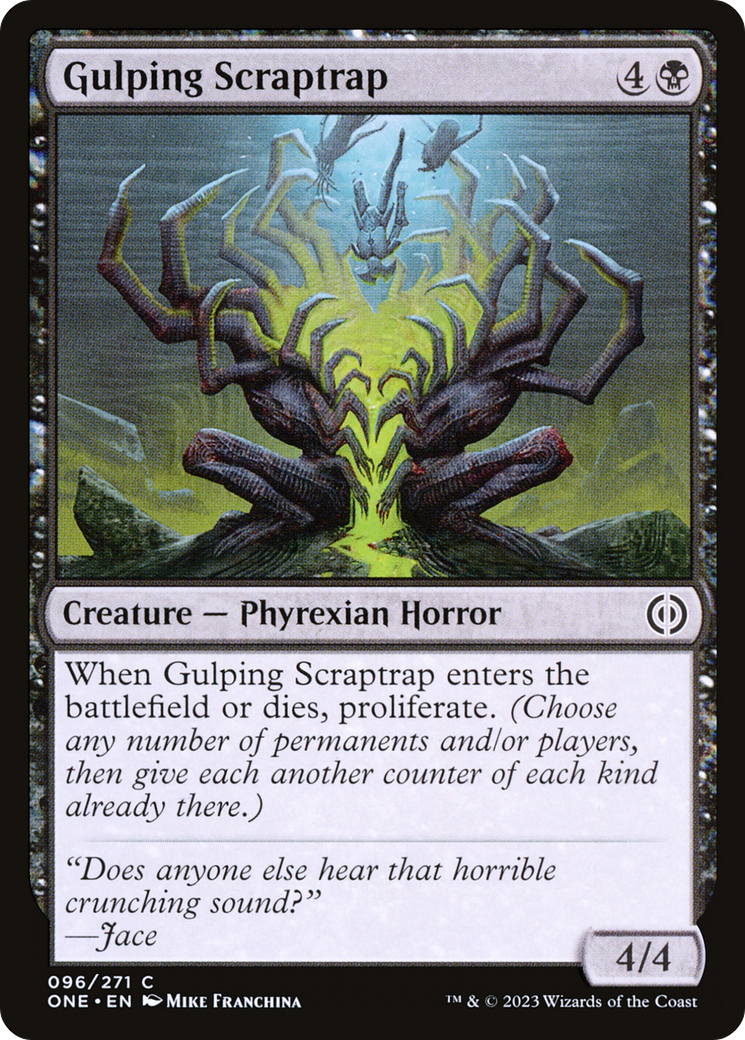 Gulping Scraptrap (ONE-096) - Phyrexia : Tout sera un
