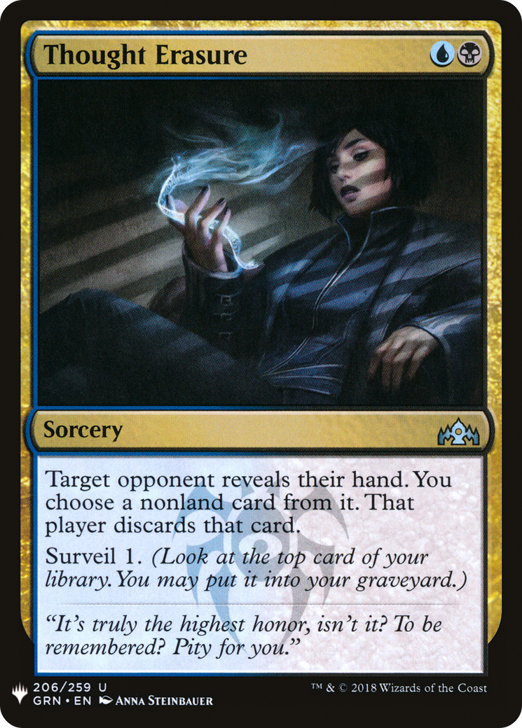 Thought Erasure (LIST-GRN-206) - The List