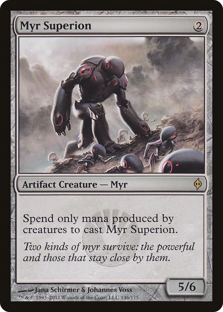 Myr Superion (NPH-146) - Nouvelle feuille Phyrexia