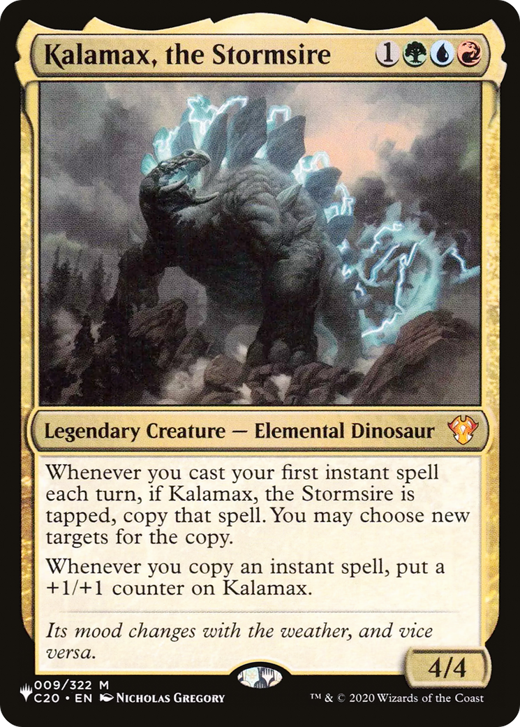 Kalamax, the Stormsire (LIST-C20-9) - The List