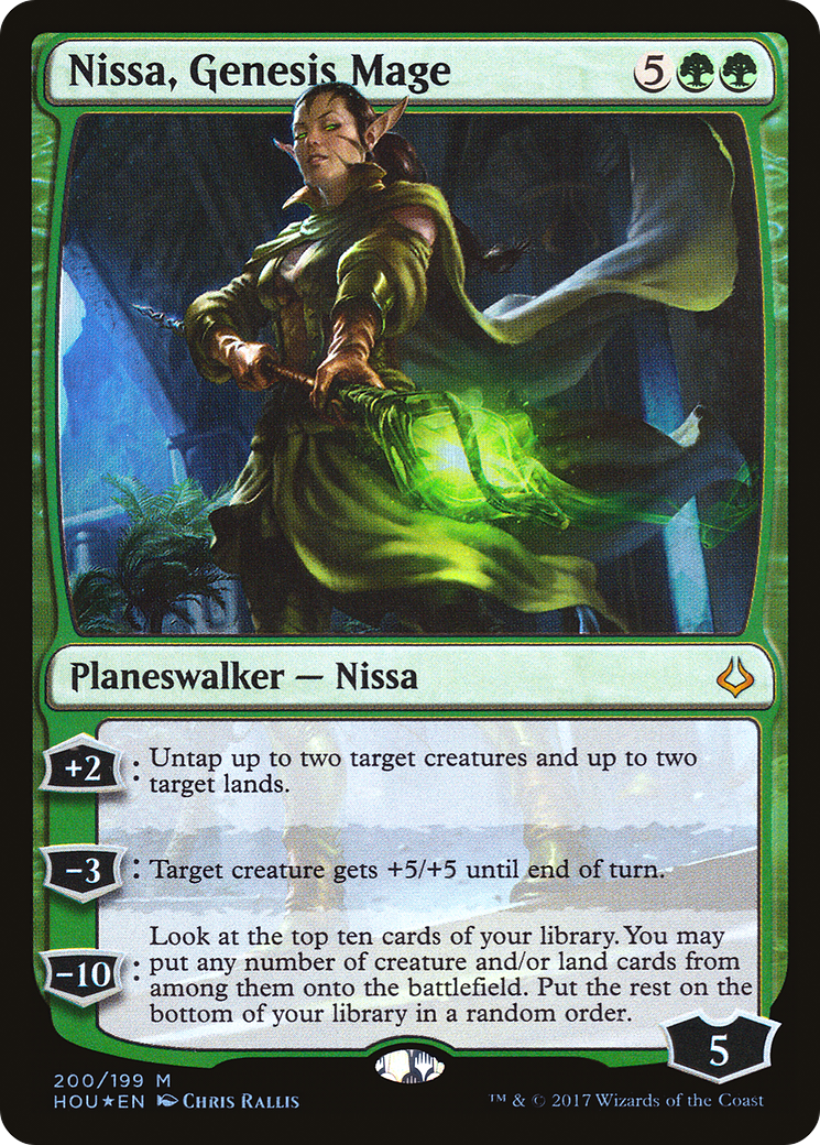 Nissa, Mage de la Genèse (HOU-200) - L'Heure de la Dévastation