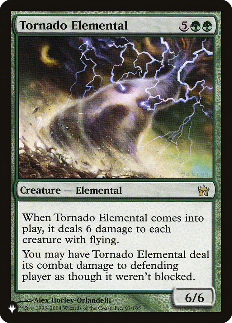 Tornado Elemental (LIST-5DN-97) - The List