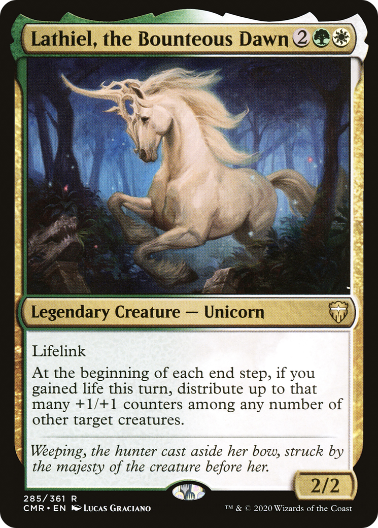 Lathiel, l'Aube Généreuse (CMR-285) - Commander Legends Foil