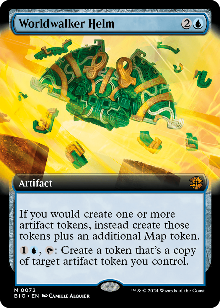 Worldwalker Helm (Extended Art) (BIG-072) - The Big Score: (Extended Art)