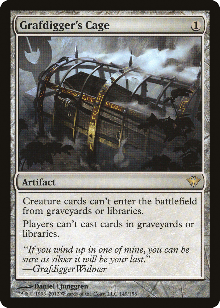 Grafdigger's Cage (DKA-149) - Dark Ascension Foil